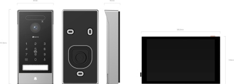 Zestaw wideodomofonowy EZVIZ HP7 Pro