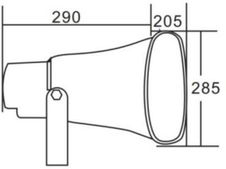 Głośnik IP Ganz 30WDT8M30DL GANZ