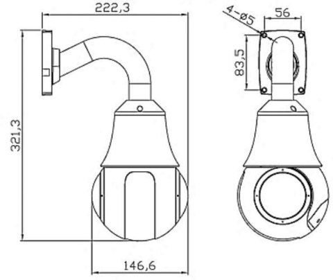 Kamera IP GNSTAR GANZ ZN8-P5X12DLDT8M12DL GANZ