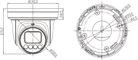 Kamera IP GenSTAR GANZ 71E5M213D-M GANZ