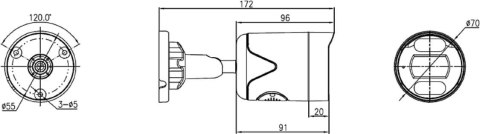 Kamera IP GenSTAR GANZ ZN8-51MB5F28NT GANZ