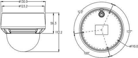 Kamera IP GenSTAR GANZ ZN8-80DT5M213DL GANZ