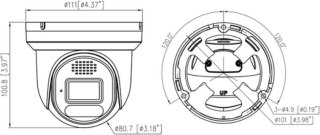 Kamera IP GenSTAR GANZ ZN8V-71E5F28DT-J4 GANZ