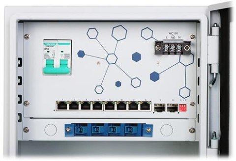 Punkt dystrybucji kamer 8 PoE + 2x SFP EXPERT-POE/OTD-8G2GSFP DELTA