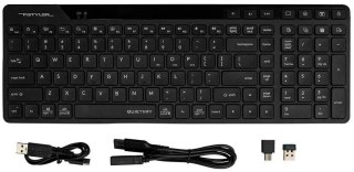 Klawiatura przewodowa A4tech FStyler FBK27CAS czarny A4TECH