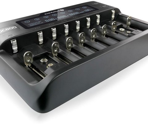 Ładowarka do akumulatorków cylindrycznych Li-ion oraz Ni-MH everActive UC-800 EVERACTIVE