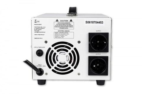 Stabilizator napięcia Volt Polska AVR PRO 3000VA 3% VOLT POLSKA