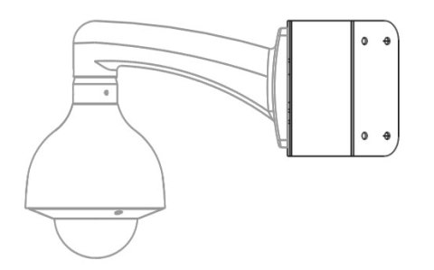 Uchwyt adapter narożny MT-P151 MITON