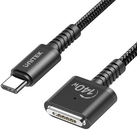 Unitek Kabel zasilający USB-C - MagSafe 3 140W 2 m UNITEK