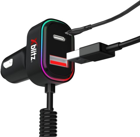 Zestaw głośnomówiący Xblitz X750 z transmiterem FM XBLITZ