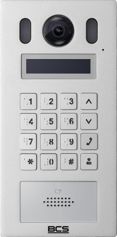 Panel zewnętrzny IP wielorodzinny z kamerą BCS-PAN9211S-S BCS