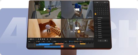 Rejestrator IP Imou NVR-N110-8A0E-P 10- kanałowy IMOU