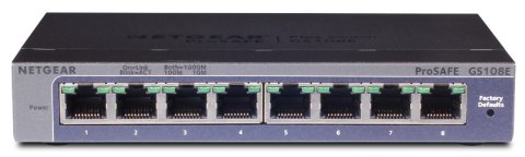 SWITCH NETGEAR GS108E-400EUS NETGEAR