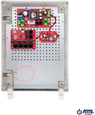 SWITCH POE 5-PORTOWY Z ZASILANIEM BUFOROWYM ATTE IPUPS-5-11-XL2 ATTE