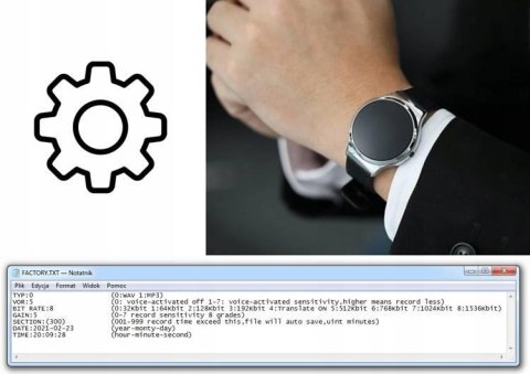Dyktafon JNN S8 LUXURY-GOODS