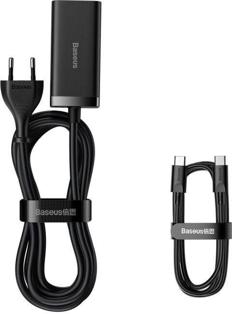 ŁADOWARKA SIECIOWA Baseus GaN 3 Pro Desktop Charger CCGP000101 100W 2x USB-A 2x USB-C PD 3.0 QC 4.0+ BASEUS