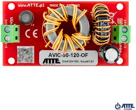 PRZETWORNICA ATTE DC/DC AVIC-50-120-OF 10-15V 50W 4A ATTE