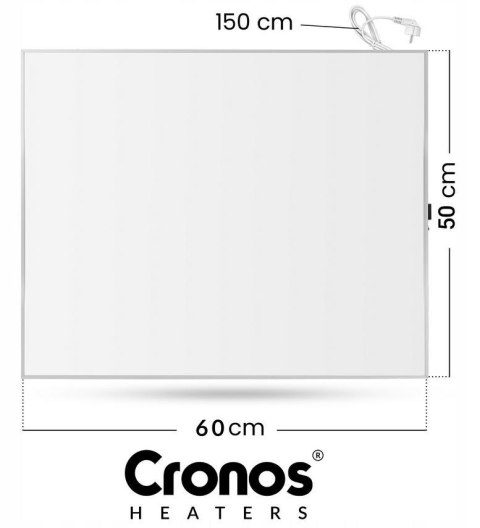 Panel grzewczy IR CRONOS Synthelith PRO CRP-300TWP Grey CRONOS HEATERS