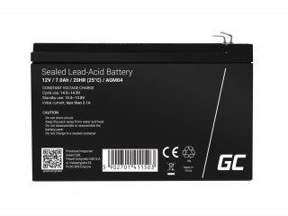 AKUMULATOR AGM Green Cell VRLA 12V 7Ah GREEN CELL