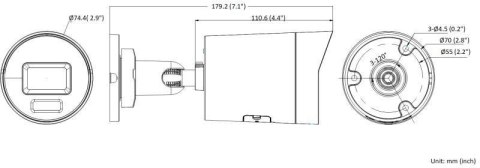 KAMERA IP HIKVISION DS-2CD2066G2H-IU(2.8mm)(eF)(O-STD)/BLACK HIKVISION