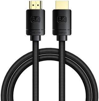 Kabel HDMI Baseus High Definition Series 8K 2m - czarny BASEUS