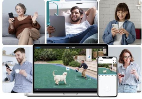 Kamera IP Reolink P430 PoE 8MP 5x zoom czarna REOLINK