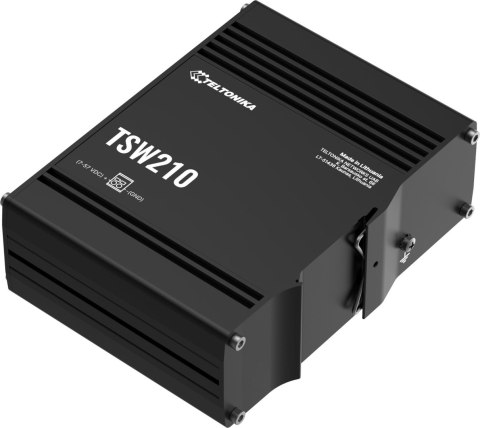 Teltonika TSW210 switch przemysłowy 8xGE 2xSFP PoE+ (TSW210000040) DIN TELTONIKA