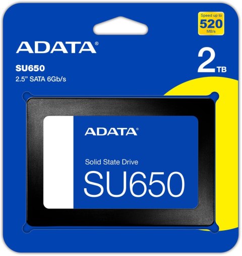 Dysk SSD Adata SU650 Ultimate 2TB 2,5" SATA SSD ADATA