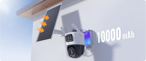 Kamera IP Imou AOV Dual 10MP (5MP+5MP) z panelem solarnym 2.4GHz WiFi+4G IMOU