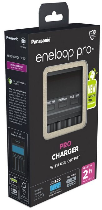 Ładowarka do akumulatorków Ni-MH Panasonic Eneloop BQ-CC65 EKO PANASONIC