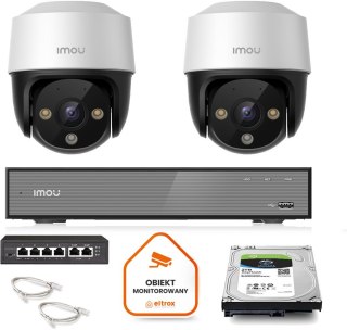 Zestaw monitoringu Imou 2x kamera IP Cruiser 4MP POE IMOU