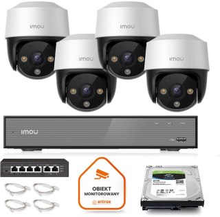 Zestaw monitoringu Imou 4x kamera Cruiser 4MP POE IMOU