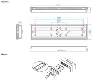 Uchwyt montażowy SCOT do drzwi przeciwpożarowych BK-600I2 SCOT