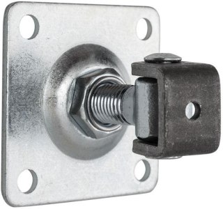 Zawias PSG 61.018 z szyldem 80x80x3mm - gwint M16 (regulowany) PSG