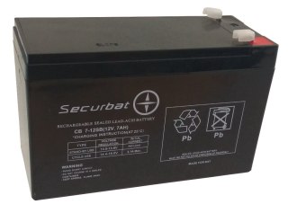 Akumulator AGM SECURBAT 12V 7Ah POWERBAT