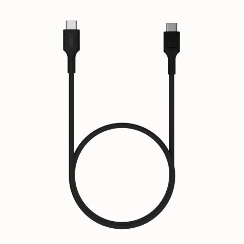 KABEL USB-C / USB-C Greencell PowerFlex 120cm PD 100W czarny silikonowy GREEN CELL