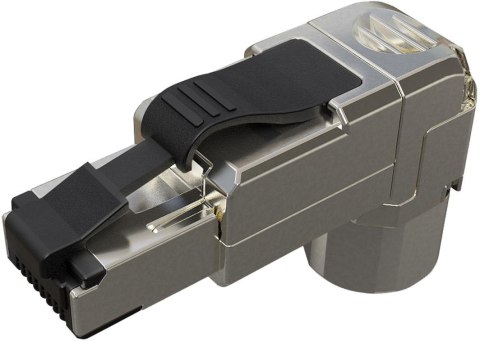 WTYK MODULARNY KONEKTOR PRZEMYSŁOWY SAMOZACISKOWY SOLARIX RJ45 CAT.6A STP 8P8C 1szt SOLARIX