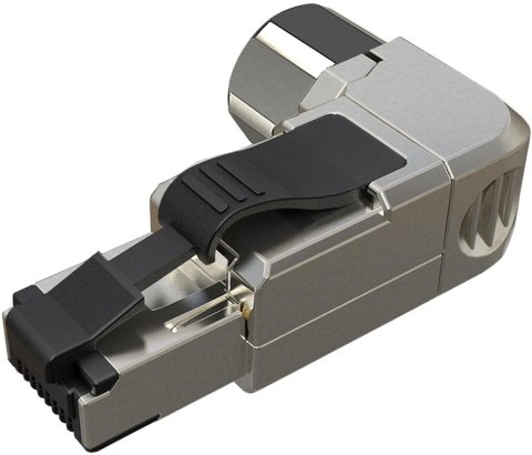 WTYK MODULARNY KONEKTOR PRZEMYSŁOWY SAMOZACISKOWY SOLARIX RJ45 CAT.6A STP 8P8C 1szt SOLARIX