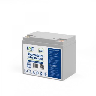 AKUMULATOR VOLT POLSKA LITOWO-ŻELAZOWO-FOSFORANOWY LiFePO4 12V 50Ah 50A VOLT POLSKA