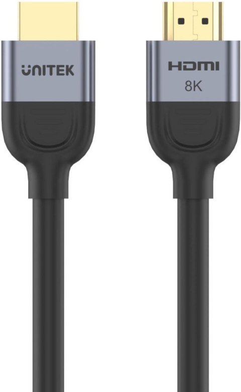 Kabel HDMI Unitek 2.1 8K 60Hz, czarny, 3m UNITEK