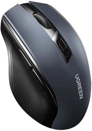 Mysz optyczna Ugreen MU006 bezprzewodowa USB 2.4GHz / Bluetooth 5.0 4000 DPI - czarna UGREEN