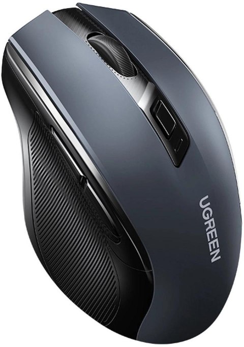 Mysz optyczna Ugreen MU006 bezprzewodowa USB 2.4GHz / Bluetooth 5.0 4000 DPI - czarna UGREEN