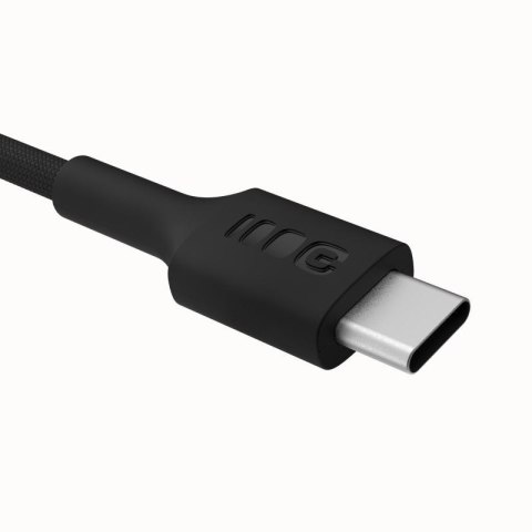 KABEL USB-C / USB-C Greencell PowerStream 200cm PD 100W czarny w oplocie GREEN CELL