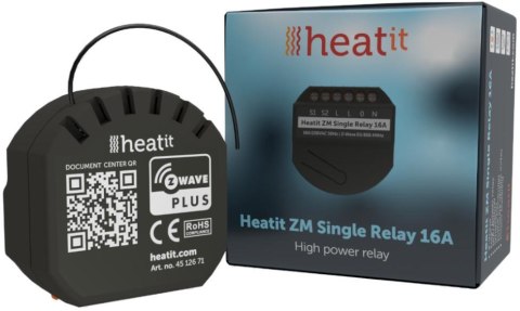 Przełącznik Heatit ZM Single Relay 16A Z-wave HEATIT