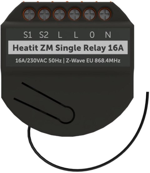 Przełącznik Heatit ZM Single Relay 16A Z-wave HEATIT