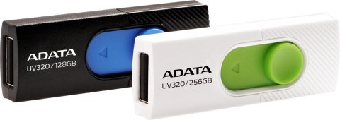 Adata Pendrive UV320 256GB USB 3.2 Gen1 Biały ADATA