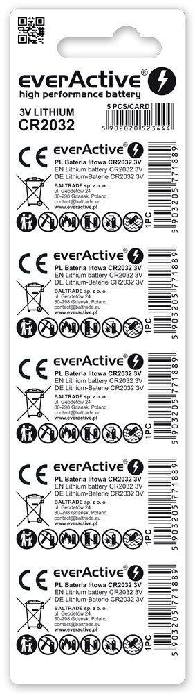 Bateria CR2032 everActive (blister 5 szt.) EVERACTIVE