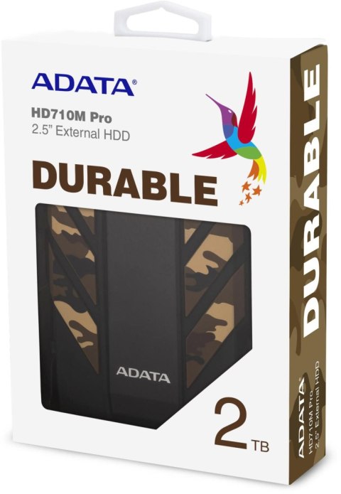 DYSK ZEWNĘTRZNY ADATA HD710MP 2TB 2.5'' USB3.1 MILITARY ADATA