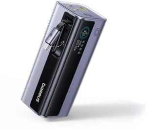 Powerbank Baseus EnerGeek GR11 20000 mAh 145 W USB-A 2x USB-C szary ze zwijanym kablem USB-C BASEUS