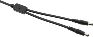 Splitter DC ESPE 1x2 gniazdo DC 2,1/5,5 / 2 x wtyk prosty DC 2,1/5,5 ESPE
